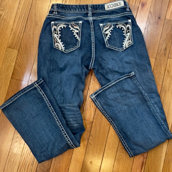 Rock & Roll Cowgirl Denim - Rock and Roll Cowgirl jeans 34x34 EUC